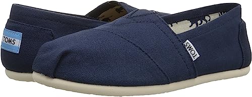 TOMS Womens Canvas Classic Slip-on Shoes