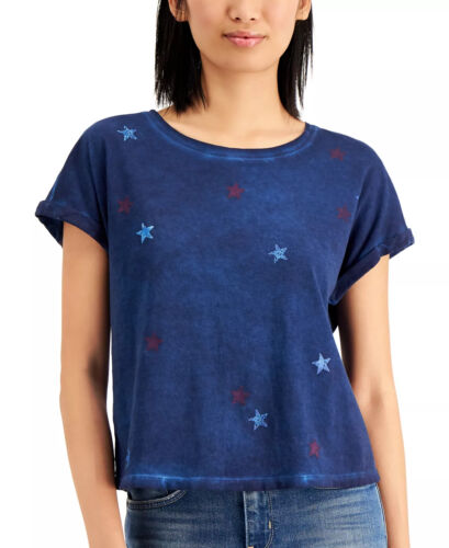 INC International Concepts Womens Star Printed T-Shirt