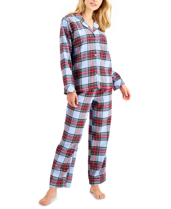 Family Pajamas Womens Matching Tartan Family Pajama Set