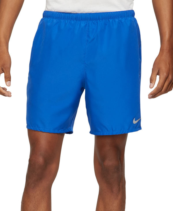 Nike Mens Challenger Brief Lined Running Shorts,Blue,XX-Large