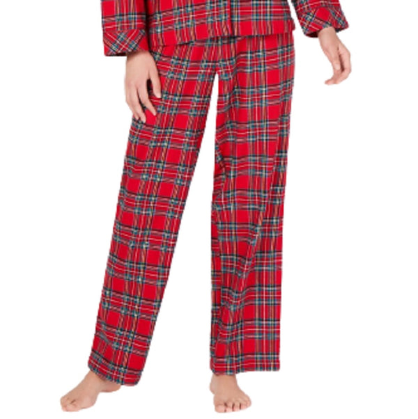 Family Pajamas Womens Brinkley Plaid Pajama Pants,Brinkley Plaid,XX-Large