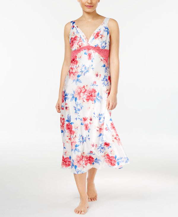 Thalia Sodi Womens Floral Print Nightgown