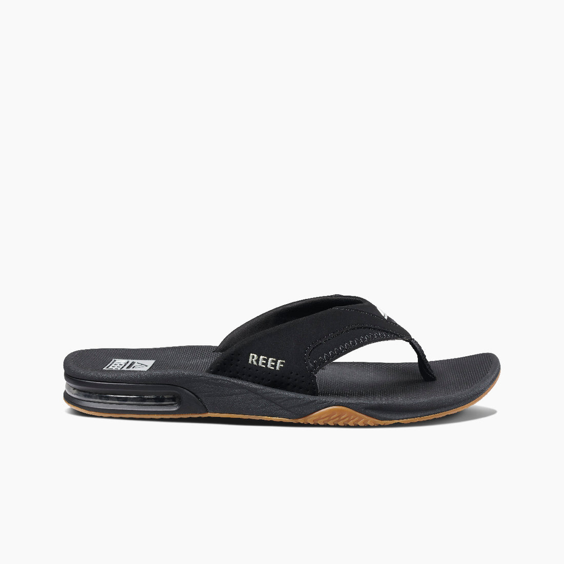 Reef Mens Fanning Synthetic Arch Support Flip Flops