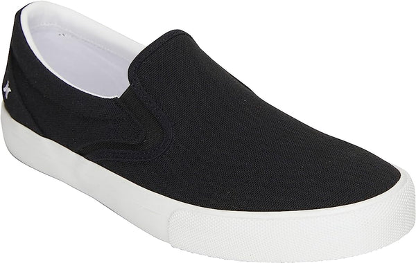 Hurley Mens Canvas Slip On Shoes