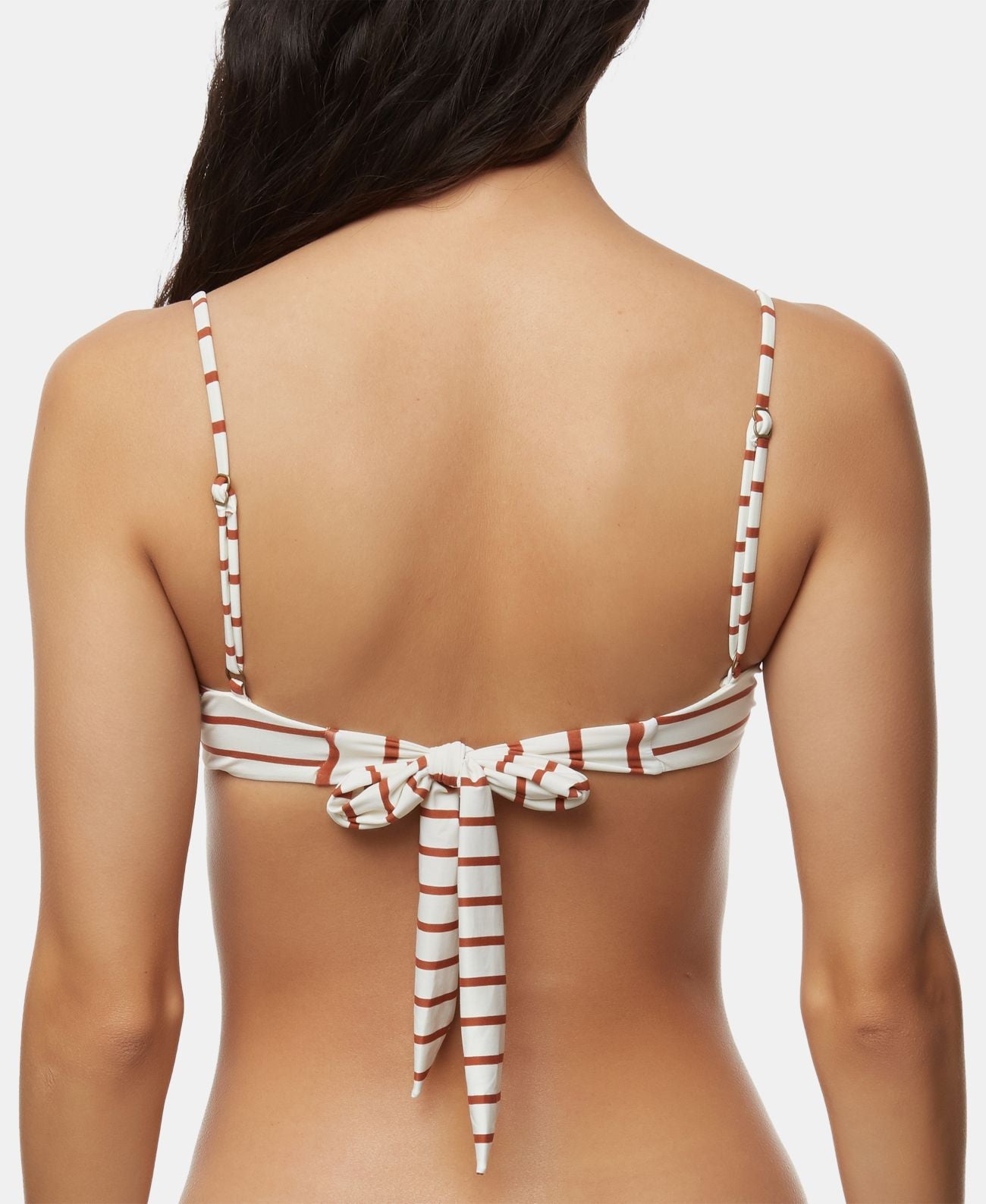 O'Neill Womens Karmen Stripe Underwire Bikini Top
