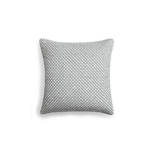 allbrand365 designer Decorative Collection Velvet Metallic Beaded Decorative Pillow