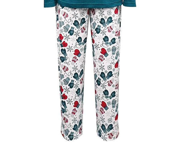 allbrand365 designer Mens Mitten Print Pajama