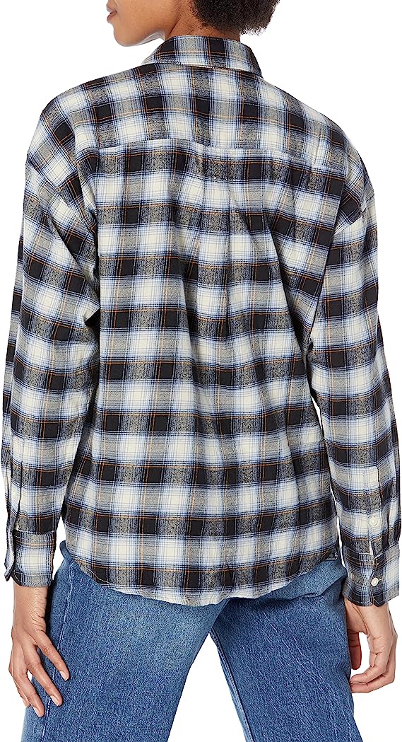 Levi's Womens Cotton Relaxed Flannel Shirt
