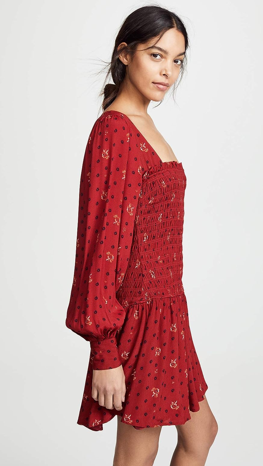 Free People Womens Two Faces Mini Dress