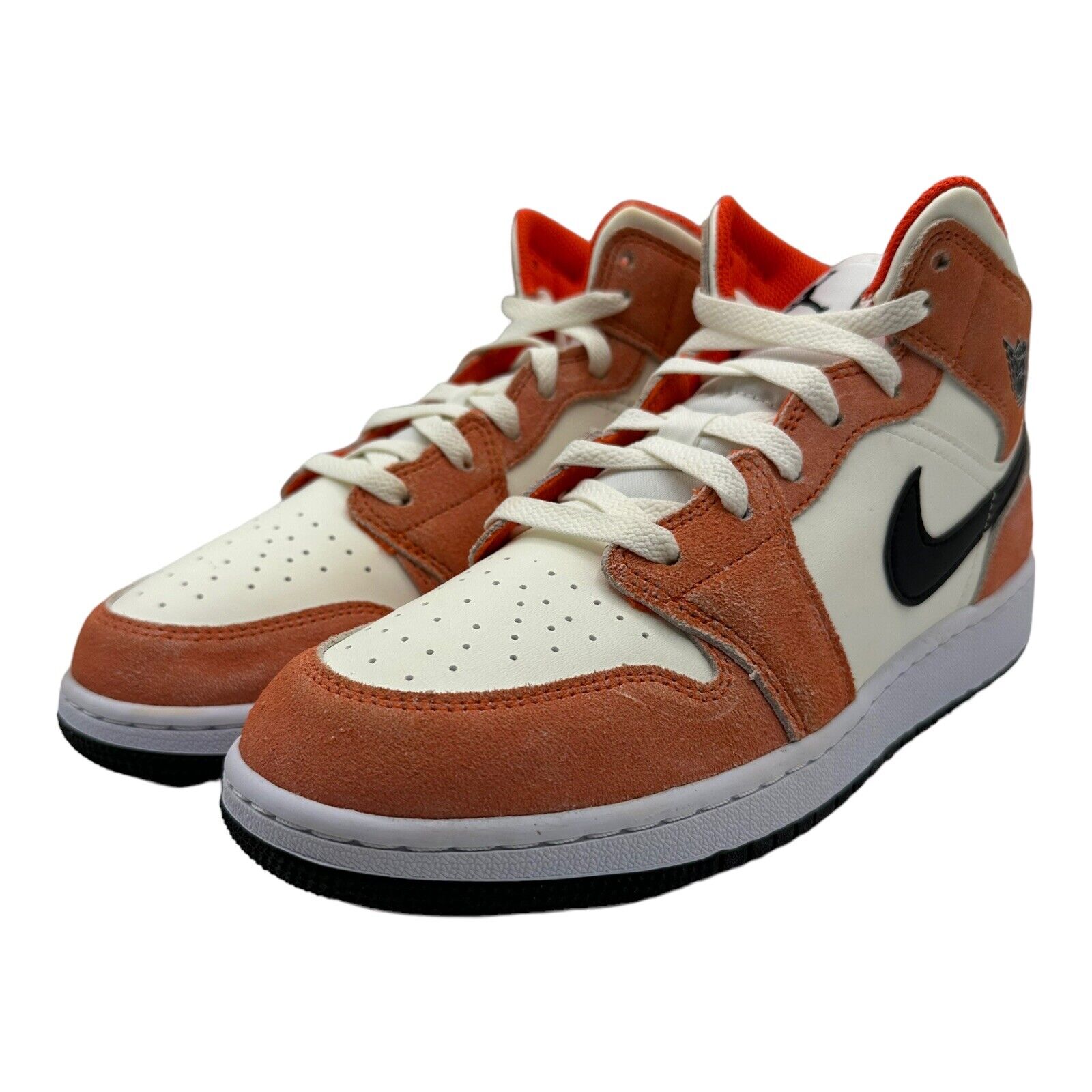 Nike Big Kids Air Jordan 1 Mid SE Basketball Shoes