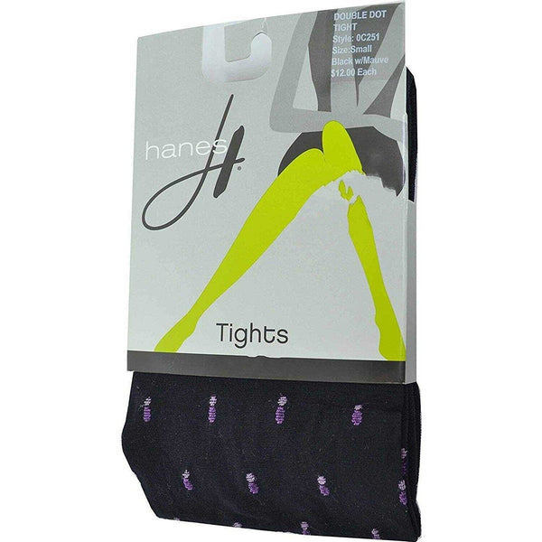 Hanes Womens Double Dot Tights