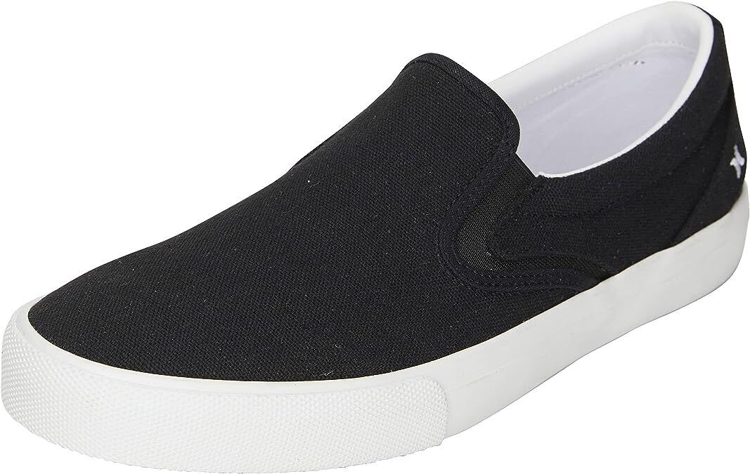 Hurley Mens Canvas Slip On Shoes