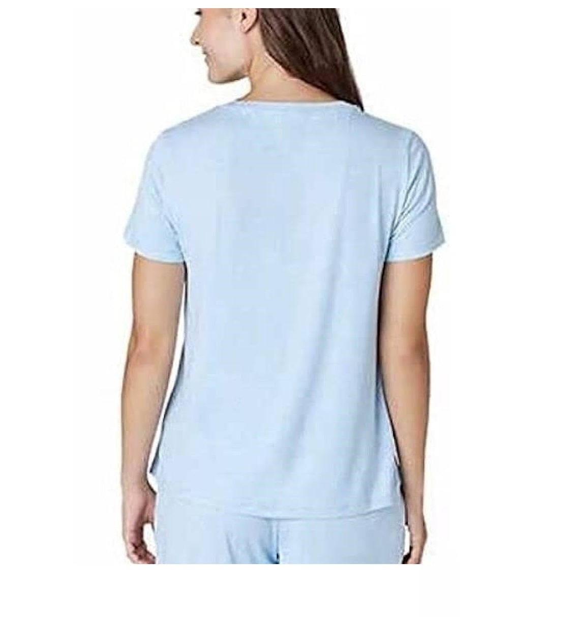 Eddie Bauer Womens Solid Short Sleeves Pajama Top Only,1-Piece