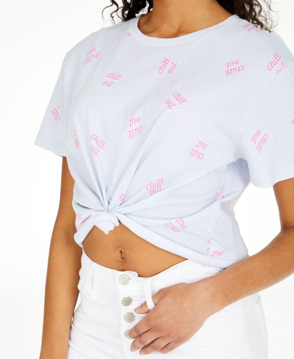 Rebellious One Juniors Chill Out Crop Top