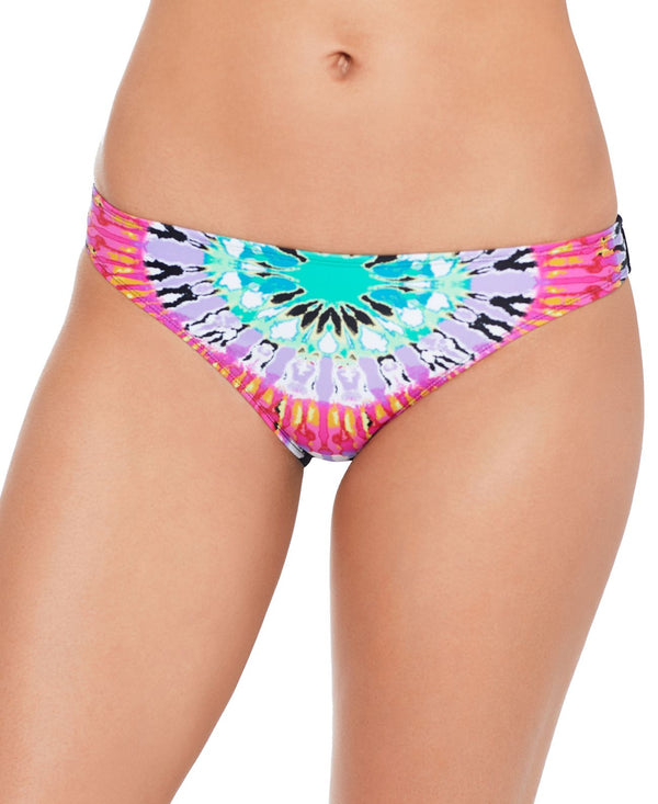 Salt + Cove Juniors Totally Tie-Dye Printed Hipster Bikini Bottoms