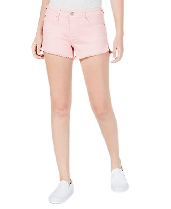 Celebrity Pink Juniors Raw edged Colored Denim Shorts