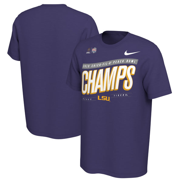 Nike College Football Playoff 2019 Peach Bowl Champions Locker Room T-Shirt
