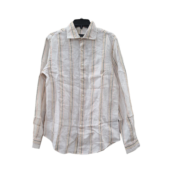 The Men's Store at Bloomingdale's Mens Striped Pattern Shirt