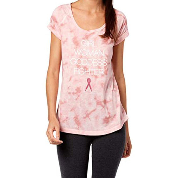 Ideology Womens Breast Cancer Research Foundation Printed T-Shirt