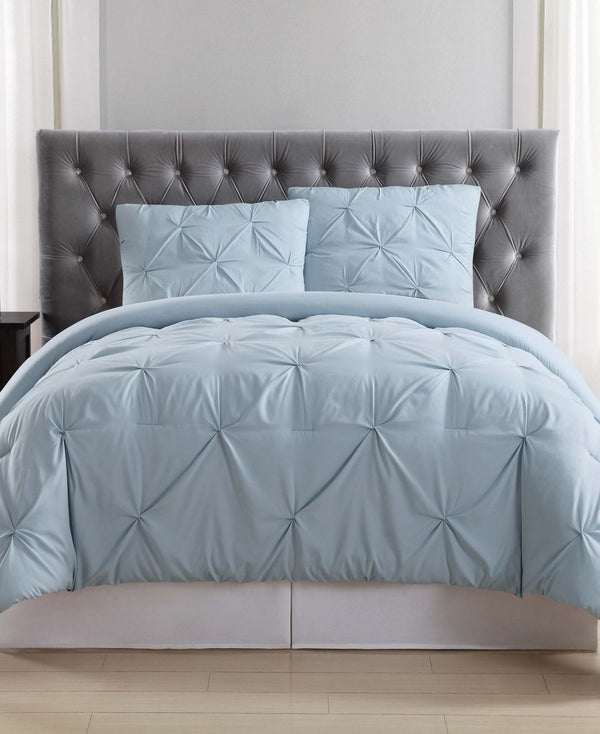 Truly Soft Pleated Twin XL Bedding Comforter Set,Twin XL