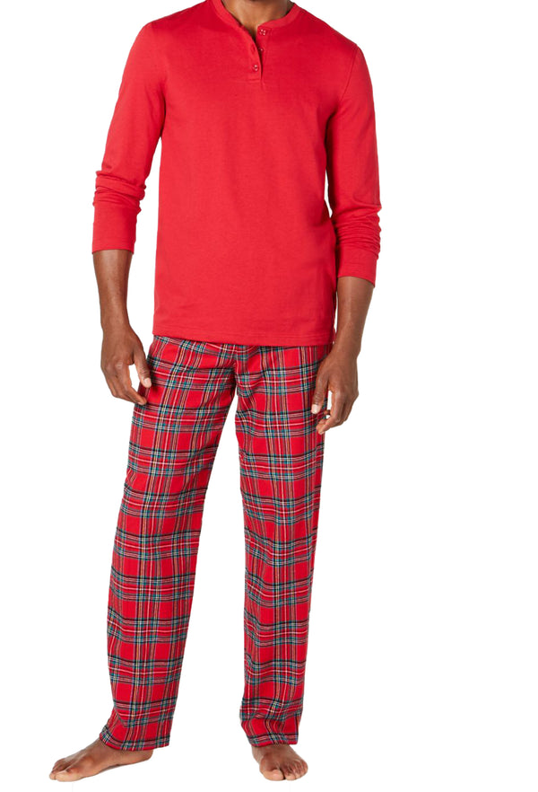 Family Pajamas Mens Matching Mix It Brinkley Plaid Pajama Set