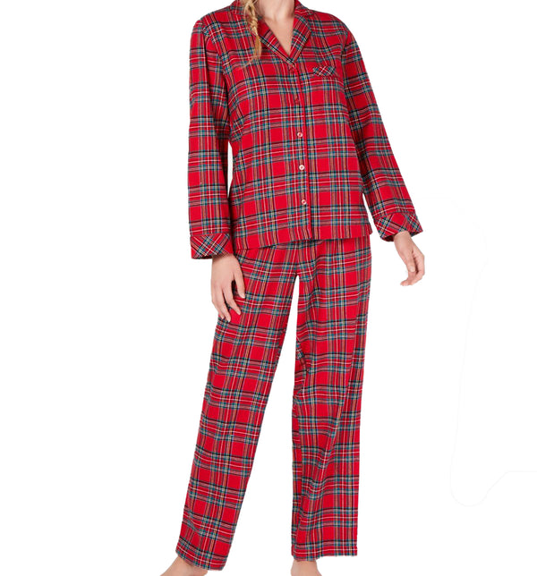 Family Pajamas Womens Matching Brinkley Plaid Pajama Set