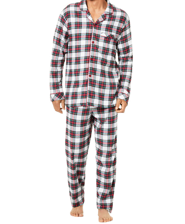 Family Pajamas Mens Matching Stewart Plaid Pajama Set