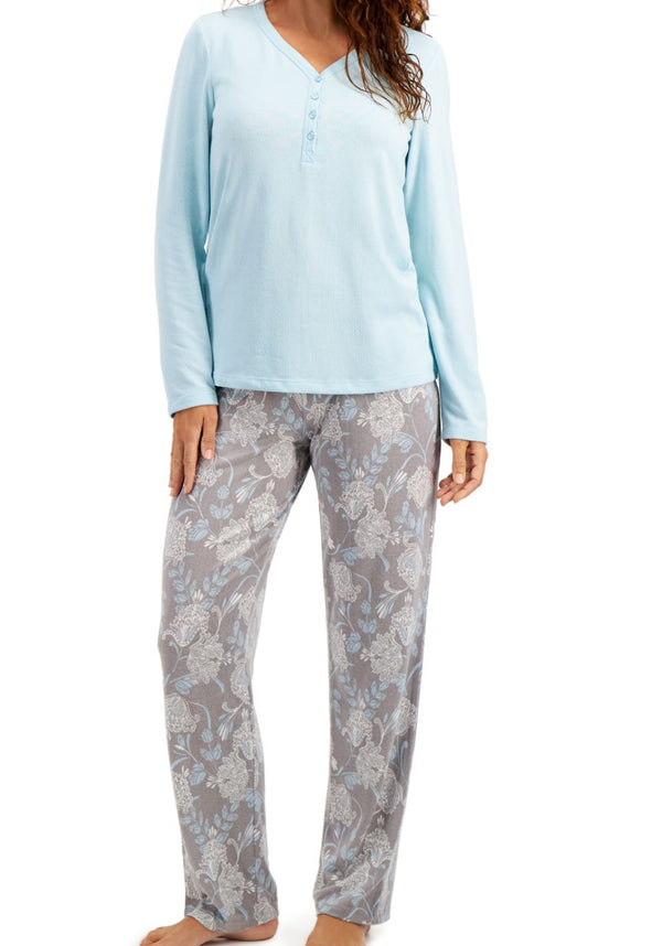 Charter Club Womens Soft Knit Pajama Set