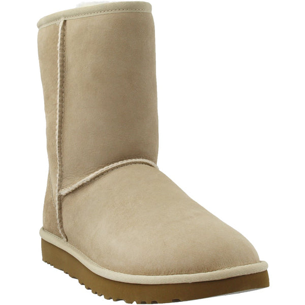 UGG Womens Classic II Genuine Shearling Lined Short Boots