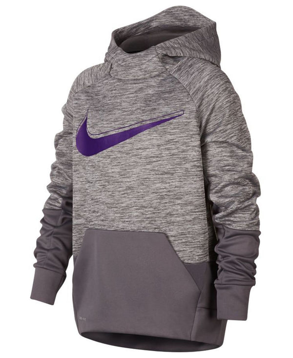 Nike Big Kid Boys Therma Logo print Training Pullover Hoodie