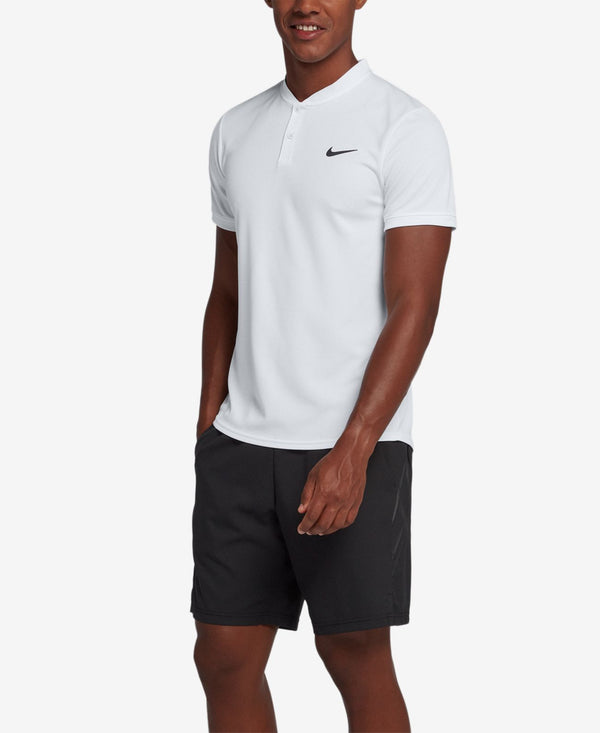 Nike Mens Court Dry Blade Collar Tennis Polo,Medium