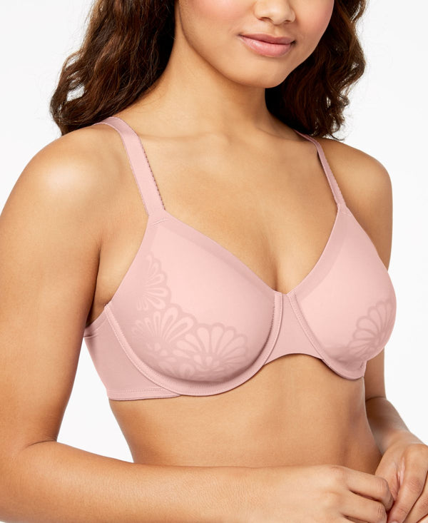 Bali Womens Beauty Lift And Smoothing Underwire Bra,Hush Pink,34C
