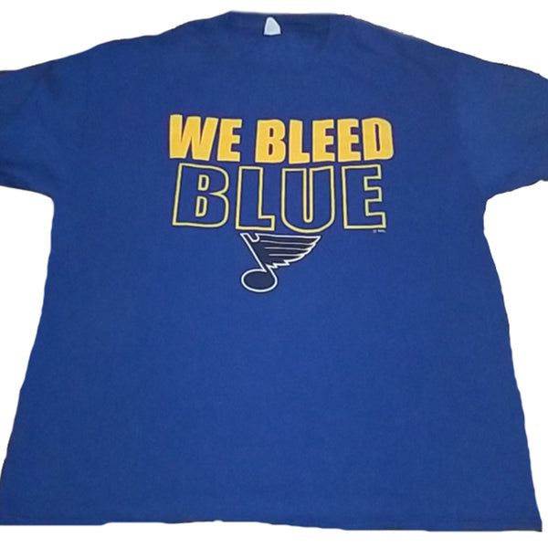 Hanes Mens Saint Louis We Bleed Printed T-Shirt