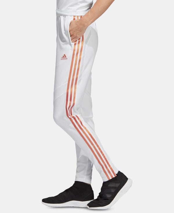 adidas Womens Metallic Tiro 19 Soccer Training Pants,Whitenude Pearl,X-Large
