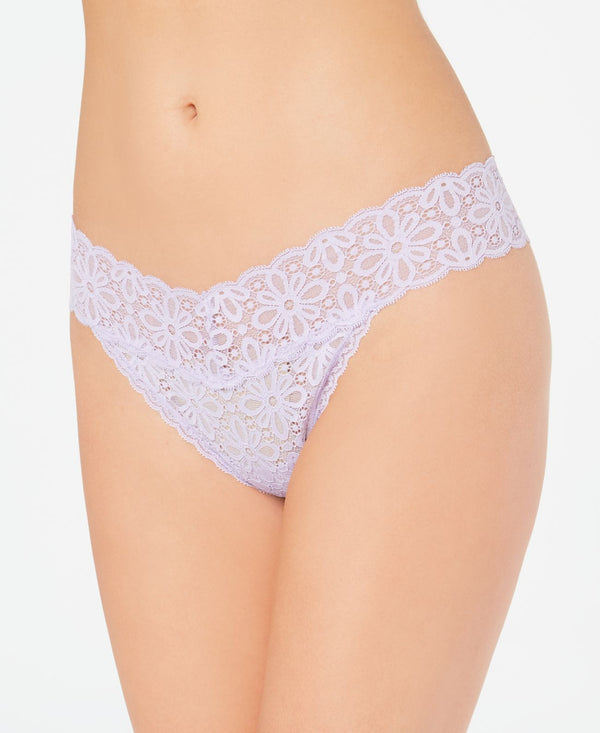 Jenni by Jennifer Moore All Over One Size Lace Thong Underwear Womens