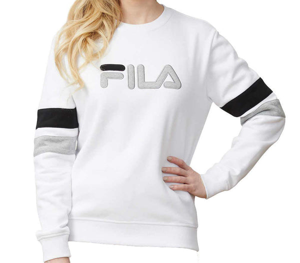 Fila Womens Michele Pullover Crewneck Sweatshirt