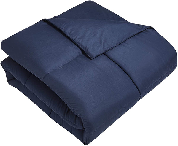 Blue Ridge Home Fashions Microfiber Down Alternative All Season Comforter-Hypoallergenic Polyester Fill