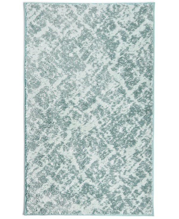 Hotel Collection Faded Stone Bath Rug 22 x 36'',Green,22 X 36
