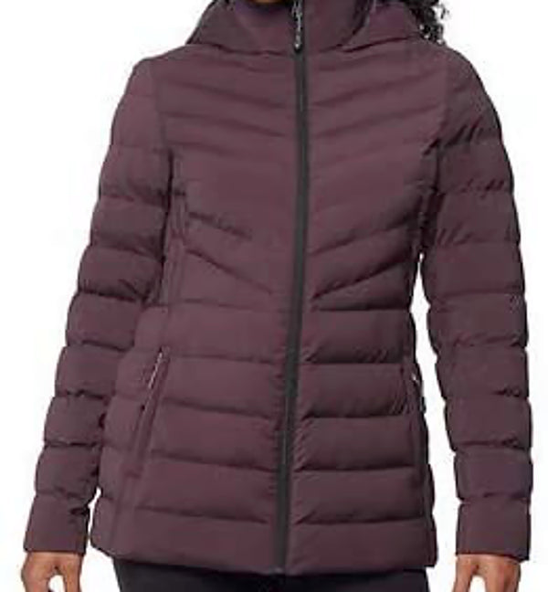 32 DEGREES Womens Power Stretch Hooded Jacket