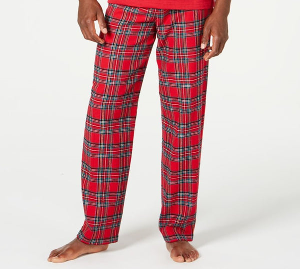 Family Pajamas Mens Mix It Brinkley Plaid Pajamas,Brinkley Plaid,X-Large