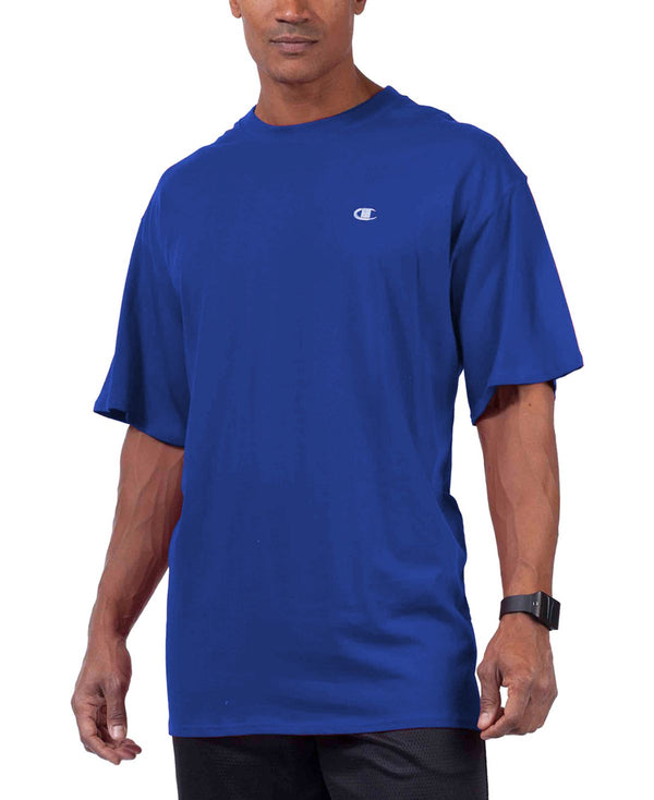 Champion Mens Big and Tall T-Shirt,Blue,XXX-Large