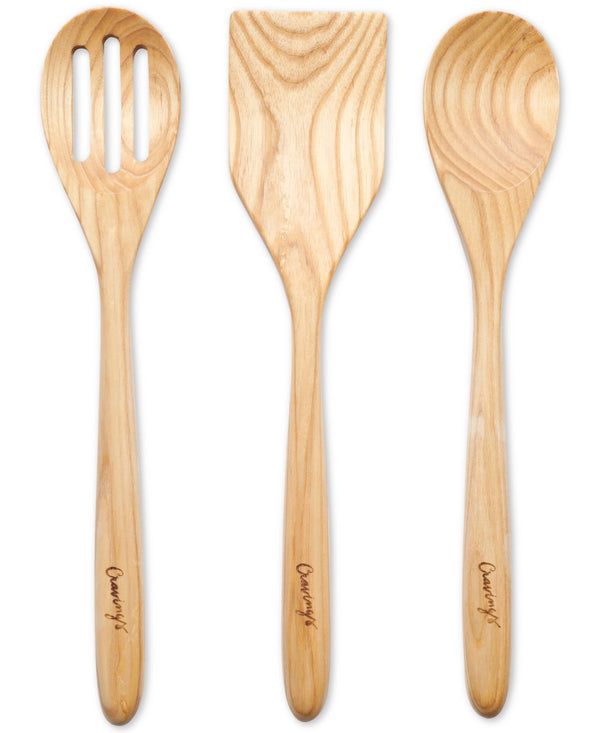 Cravings by Chrissy Teigen Wood Kitchen Tools Set of 3