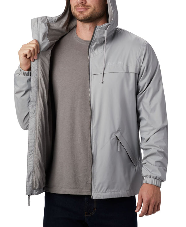 Columbia Mens Oroville Creek Lined Jacket,Grey,Small