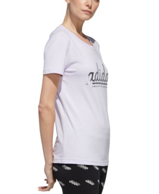Adidas Womens Foil Logo T-Shirt