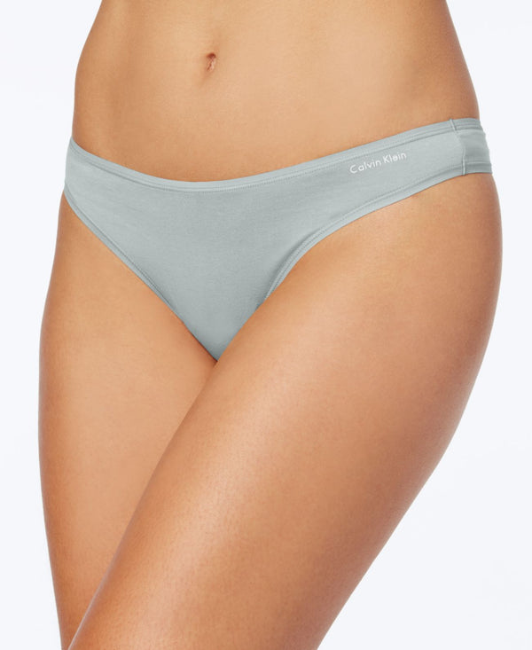 Calvin Klein Womens Cotton Form Thong Underwear