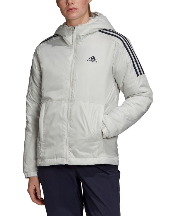 adidas Womens Essentials Insulated Hooded Jacket