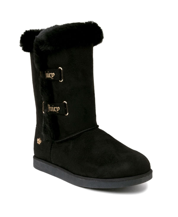 Juicy Couture Womens Koded Faux Fur Winter Boots,9 M