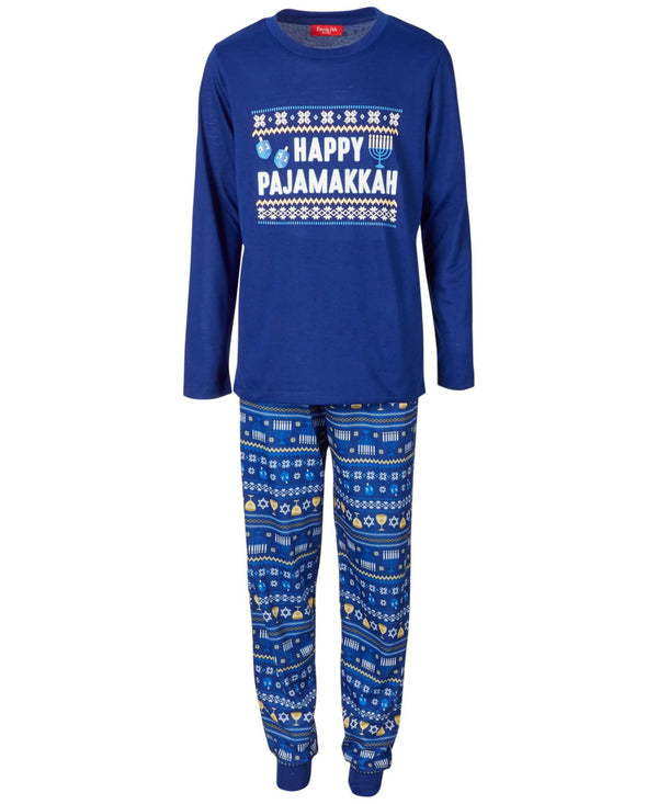 allbrand365 designer Matching Kids Hanukkah Pajama Set Womens,6-7