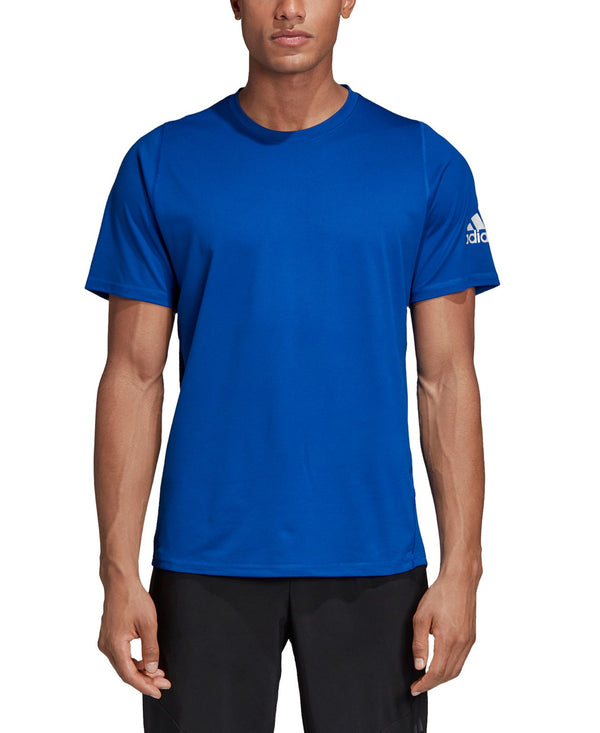 adidas Mens Freelift ClimaLite T-Shirt,Royal Blue,Large