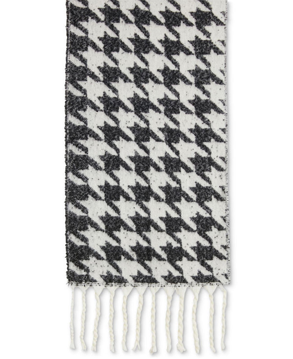 DKNY Oversized Houndstooth Scarf Womens